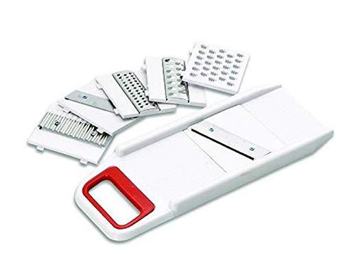 6-in-1 Multi Kitchen Slicer & Grater - All Purpose Cutter & Shredder