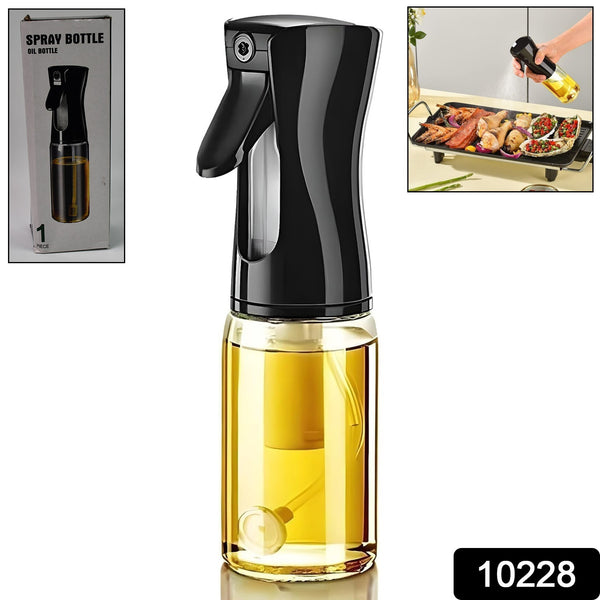 Glass Oil Dispenser Bottle Spray - 200ml Approx