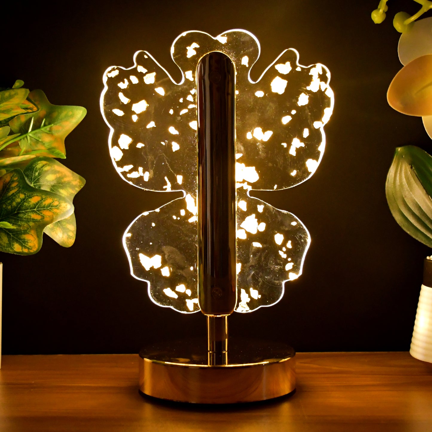 Luxury Golden Crystal LED Table Lamp