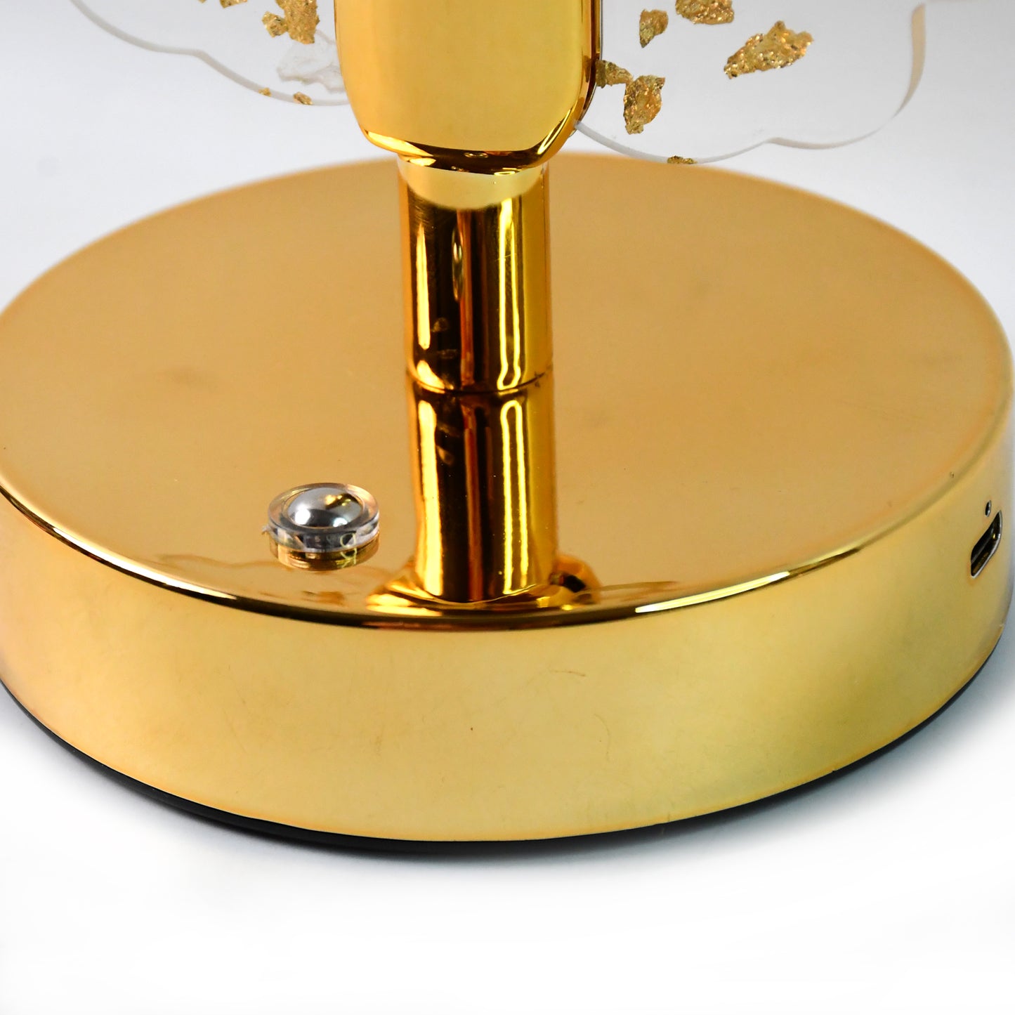 Luxury Golden Crystal LED Table Lamp